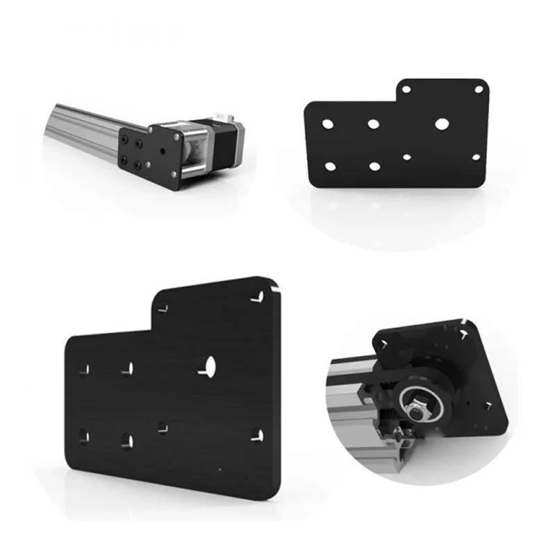 Openbuilds V-слот привода шкивная пластина для шаговых двигателей Nema17 3D принтеров