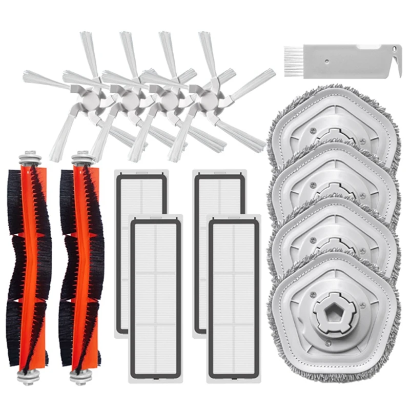 

For Xiaomi Dreame Bot W10 W10 Pro HEPA Filter Main Brush Mop Cloth Side Brush Vacuum Cleaner Parts