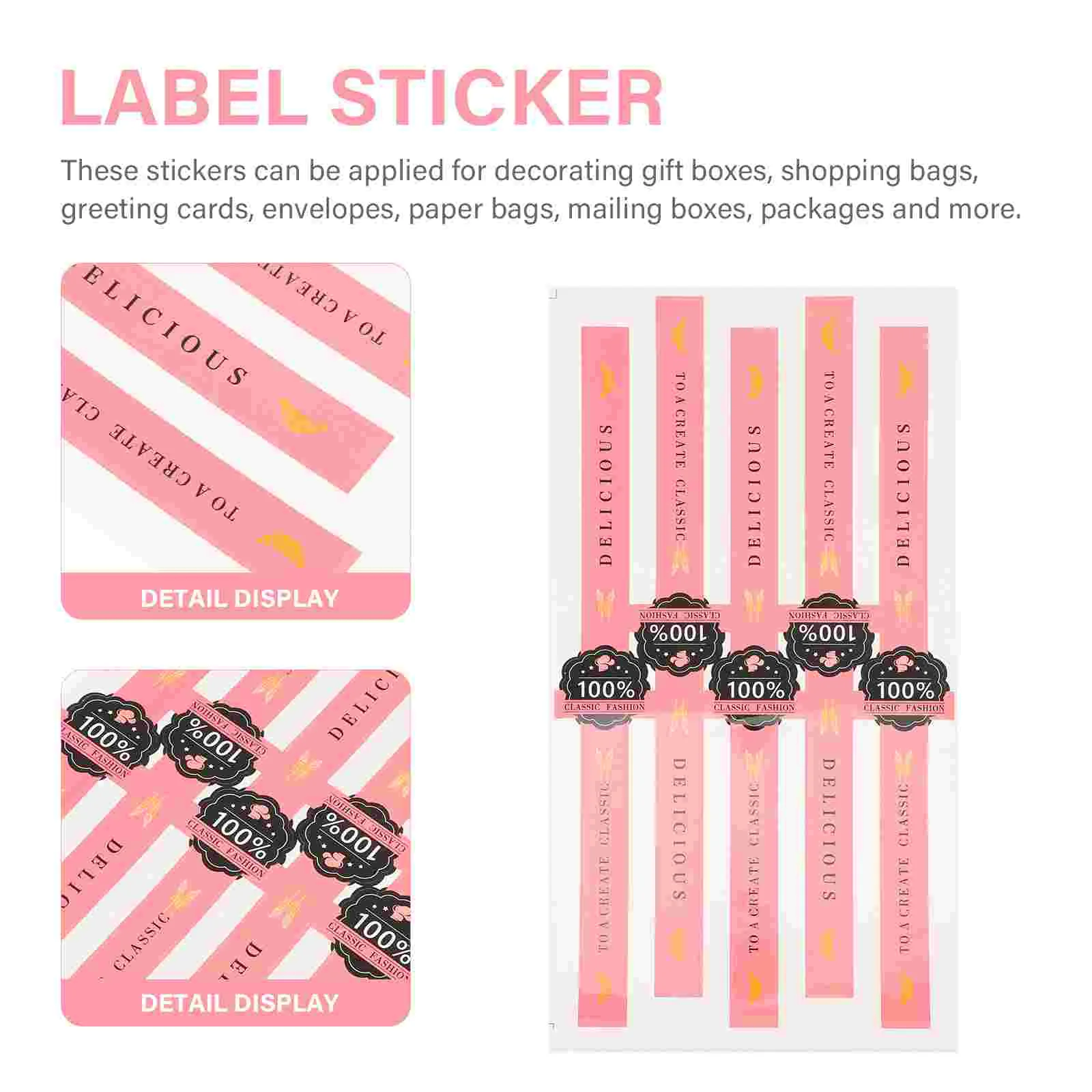 50 шт. наклейки для выпечки самоклеящаяся упаковка герметичная бумажная этикетка