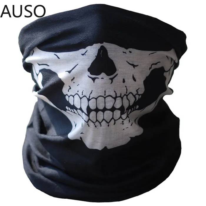 

2020 Cycling Outdoor Skull Seamless Balaclava Magic Scarf Men Women Sun Protection Bandana Neck Gaiters Riding Camping Scarf