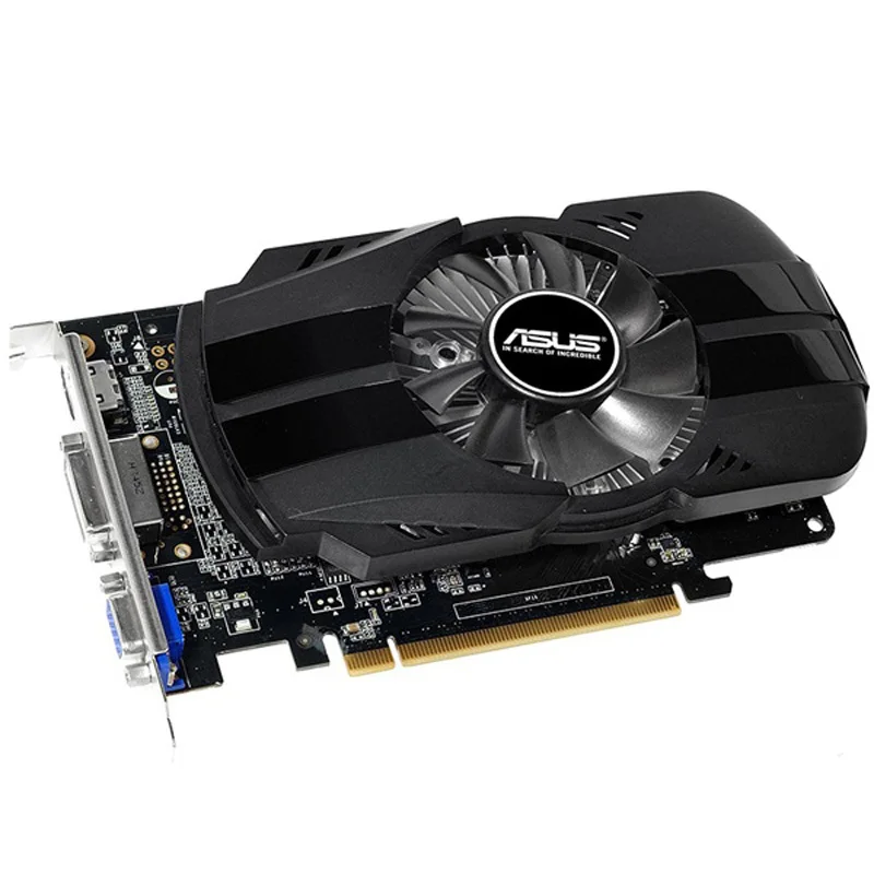 Видеокарта ASUS GTX 750Ti 2 ГБ 128 бит GDDR5 графические карты для nVIDIA Geforce 750 Ti б/у VGA 650 760 1050 |