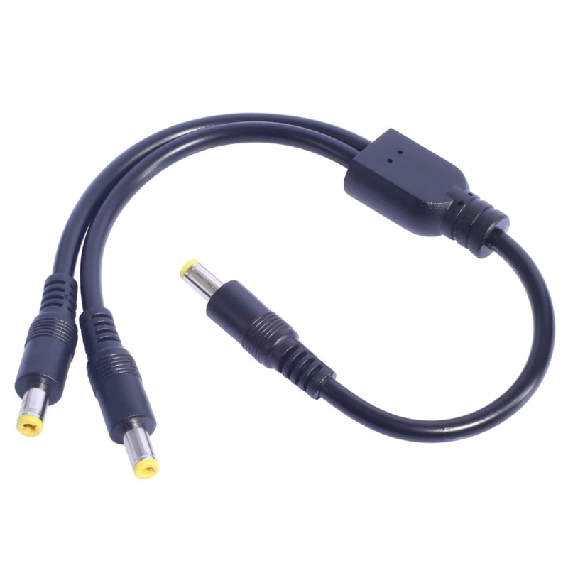 Кабель-разветвитель питания 18AWG 5 5x2 мм 1 с разъемом папа на 2 штекера для