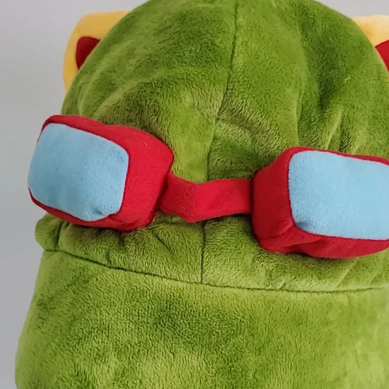 Kawaii Swift Scout Teemo's Hat Теплая Плюшевая Кепка Унисекс Шляпа Для Косплея С Героями