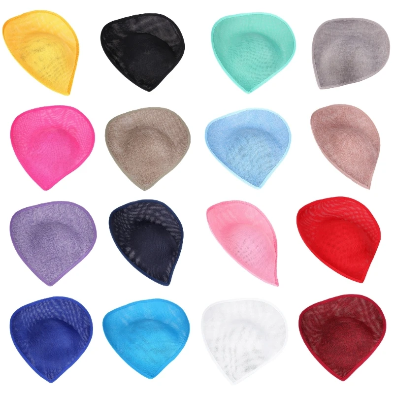 

Sinamay Saucer Hat Base Sinamay Hat Base DIY Teardrop Fascinator Base Saucer