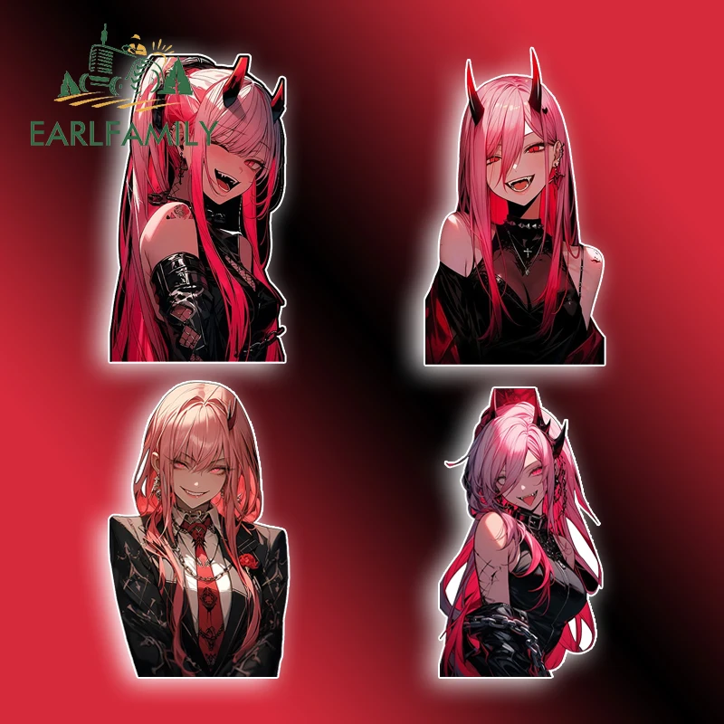 EARLFAMILY 13 см x 7 4 Zero Two аниме Автомобильная наклейка мотоциклетный бампер Забавный