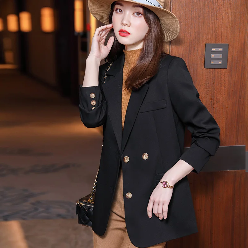 High Quality Fabric Plus Size Formal Women Business Suits with Dress and Jackets Coat OL Styles Ladies Office Work Wear Blazers