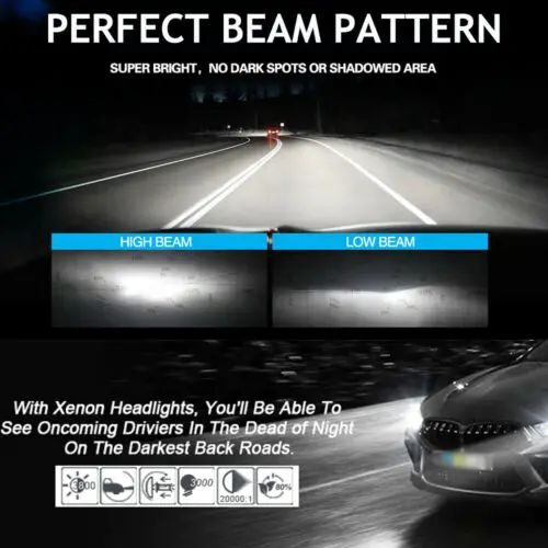 

Ac 2X Hid Xenon Headlight Bulb 4300K D1S Am Fit Cadillac Escalade 2007 2011