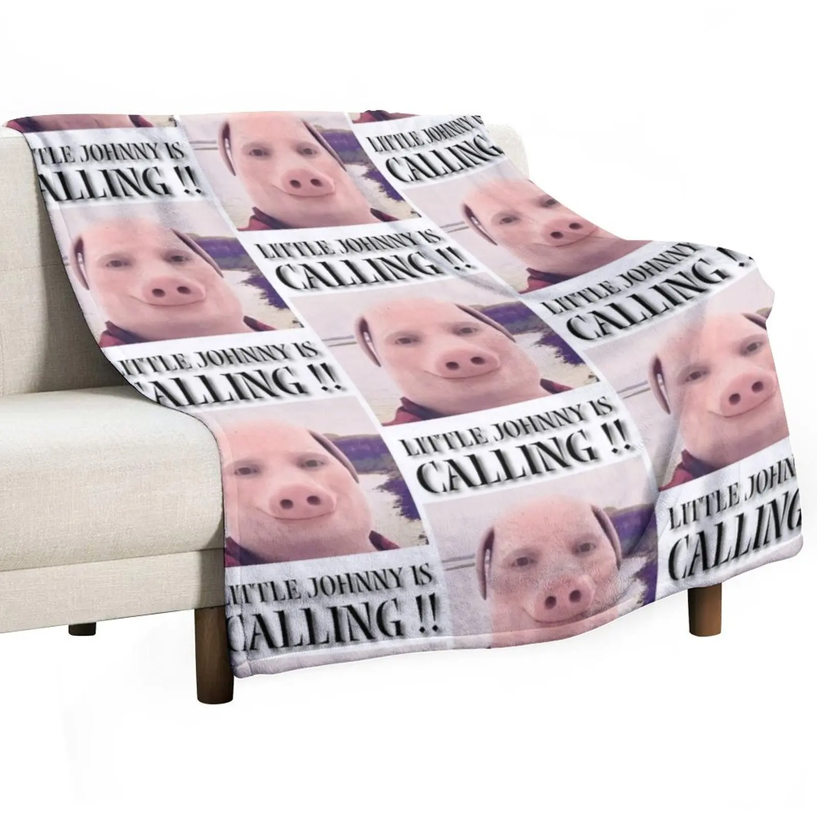 Одеяло John Pork- Brainrot тонкие одеяла из фланелевой ткани