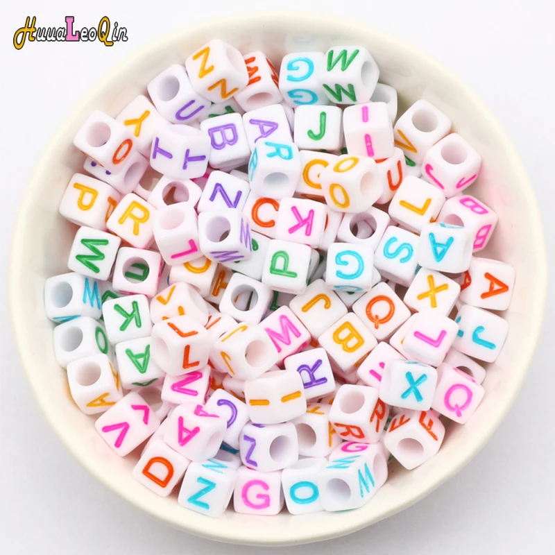 

100 шт., 6 мм, акриловые Квадратные Зеркальные бусины, бусины с отверстиями для рукоделия, изготовления ювелирных изделий, подвески «сделай са...