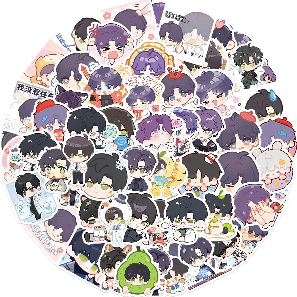 60/30/10 шт. Qin Che Li Shen Qi Yu Xinghui популярное аниме граффити аватар украшение мобильный