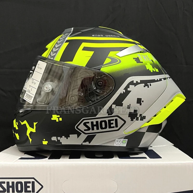 

X14 X-Fourteen X-Spirit 3 The Isle of Man TT Races Full Face Helmet Street Racing Motorcycle Helmet Casco De Motocicleta