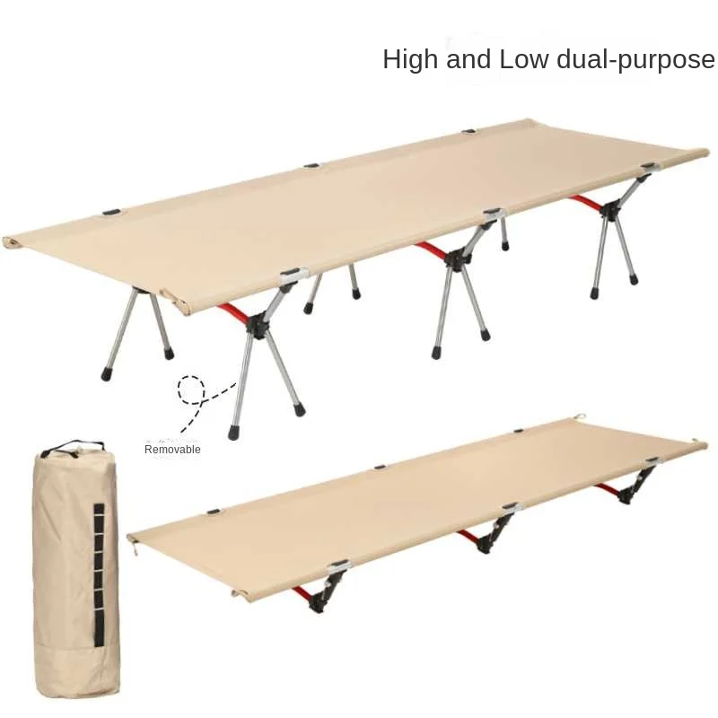 

Outdoor Aluminum Alloy Folding Bed Portable Camping Walking Bed Height Adjustable 침대 Large 접 Been식 침대 Loft Bed Bed Frame Кровать