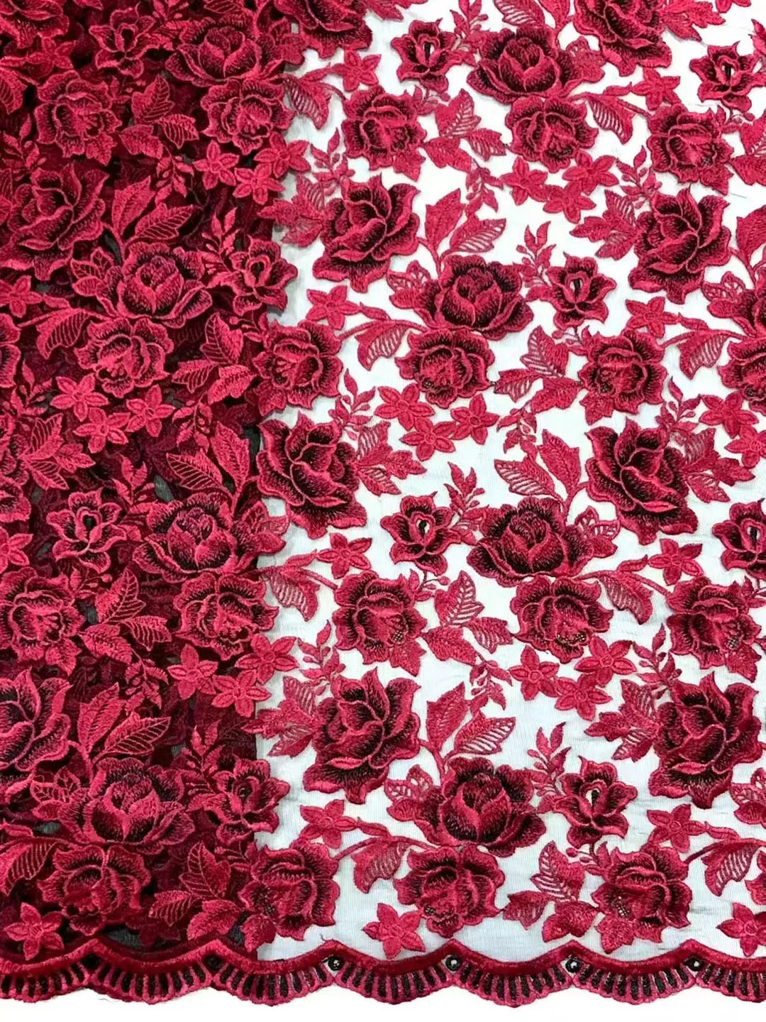 

Свадебное платье, ручная работа, банкет, 5 ярдов, французская швейная ткань, модная оптовая продажа, отделочная ткань, сетчатая ткань, стильн...