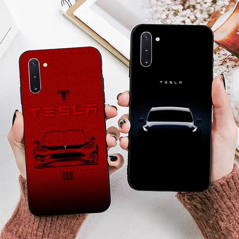 

Tesla Phone Case for Samsung Note 5 7 8 9 10 20 pro plus lite ultra A21 12 72