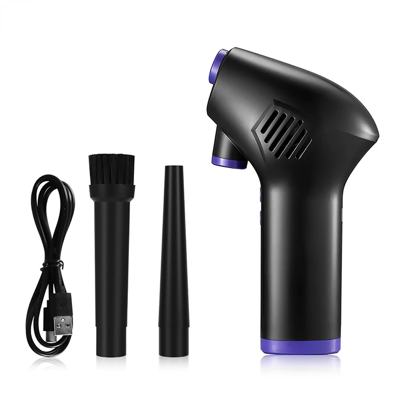 

Wireless Air Duster Blower Handheld Dust Collector Rechargable Portable Duster For PC Laptop Car Keyboard Metal Decorative Plate