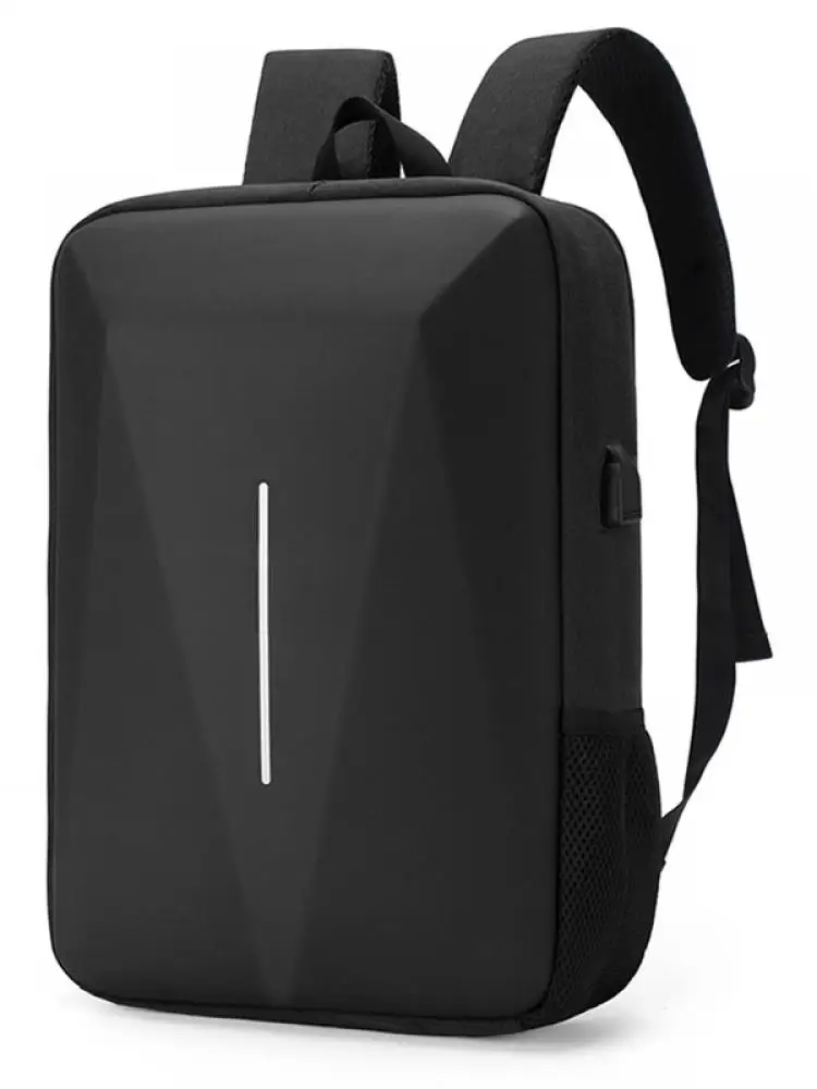 New PC Hard Shell Bag Leisure Commuting Waterproof Lightweight Business Backpack Men's Cool Backpack Anti-theft Computer Bag