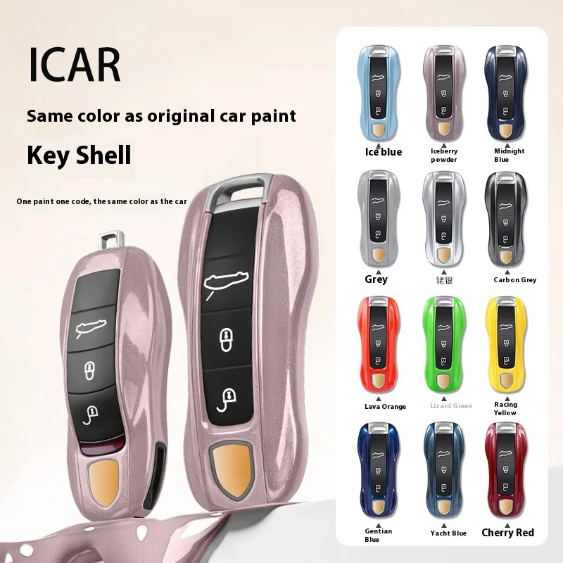 Окрашенный одинаковый цвет для Porsche Panamera Spyder Carrera Macan Boxster Cayman Cayenne 911 970 981 991 ICAR