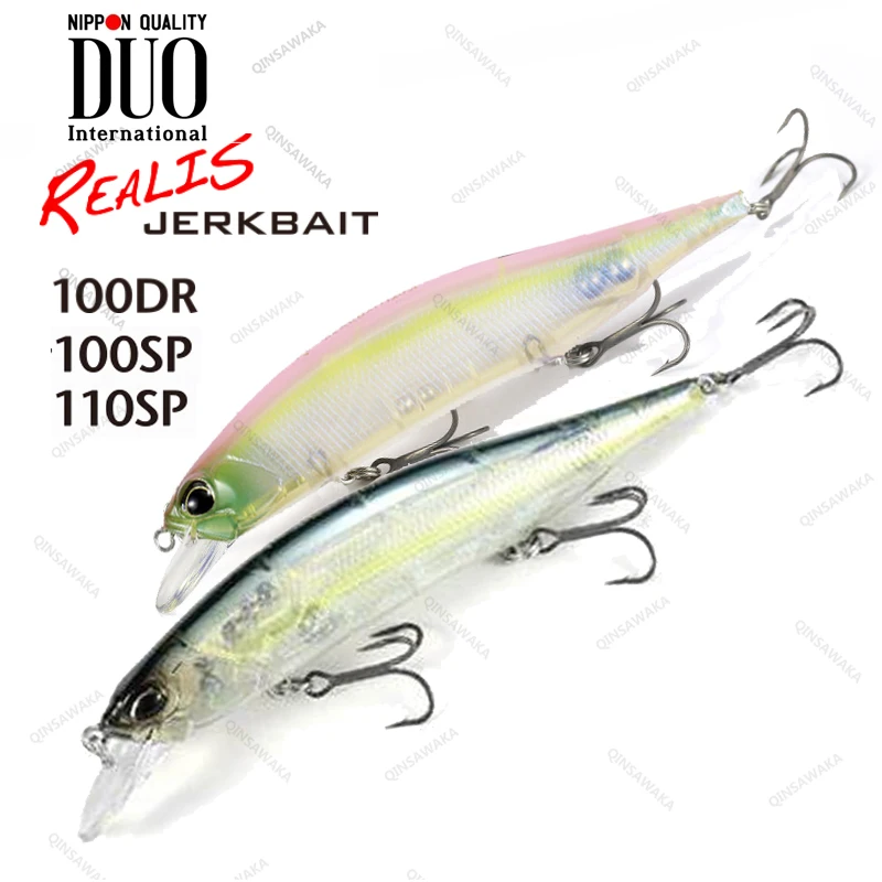 Сделано в Японии DUO REALIS 110SP JERKBAITS дальнее расстояние форель окунь приманка рыбалка