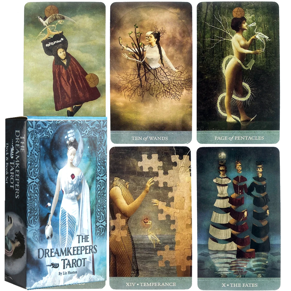 

The Dreamkeepers Tarot Mass Market Paperback By Liz Huston Oracle Deck Board Game For Personal Use With PDF Guidebook Beginners