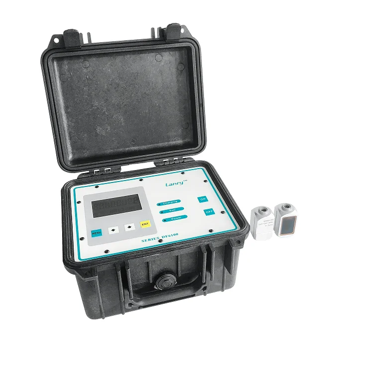 

Acoustic Doppler Flow Meter Water Liquid Ultrasonic Flowmeter Clamp On Type