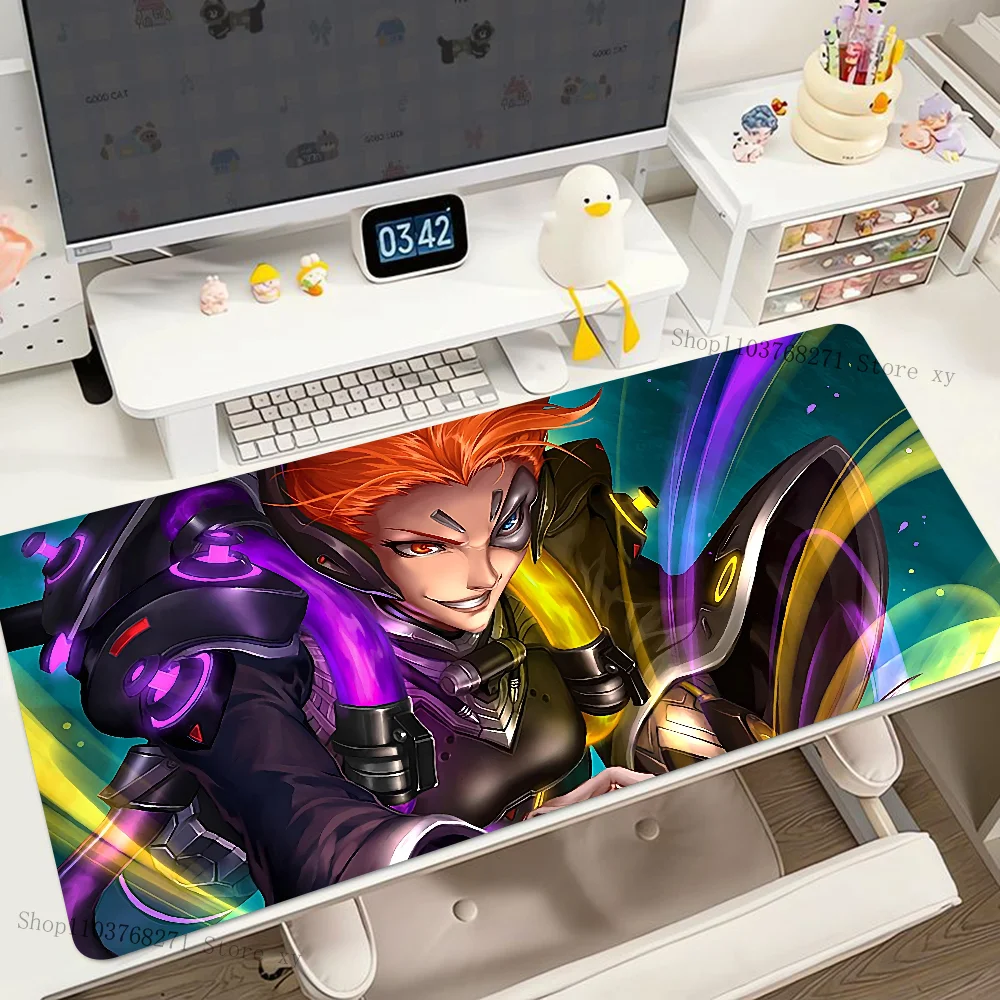 Коврик Для Игровой Мыши Overwatch Moira — Размер XXL С Нескользящим Основанием