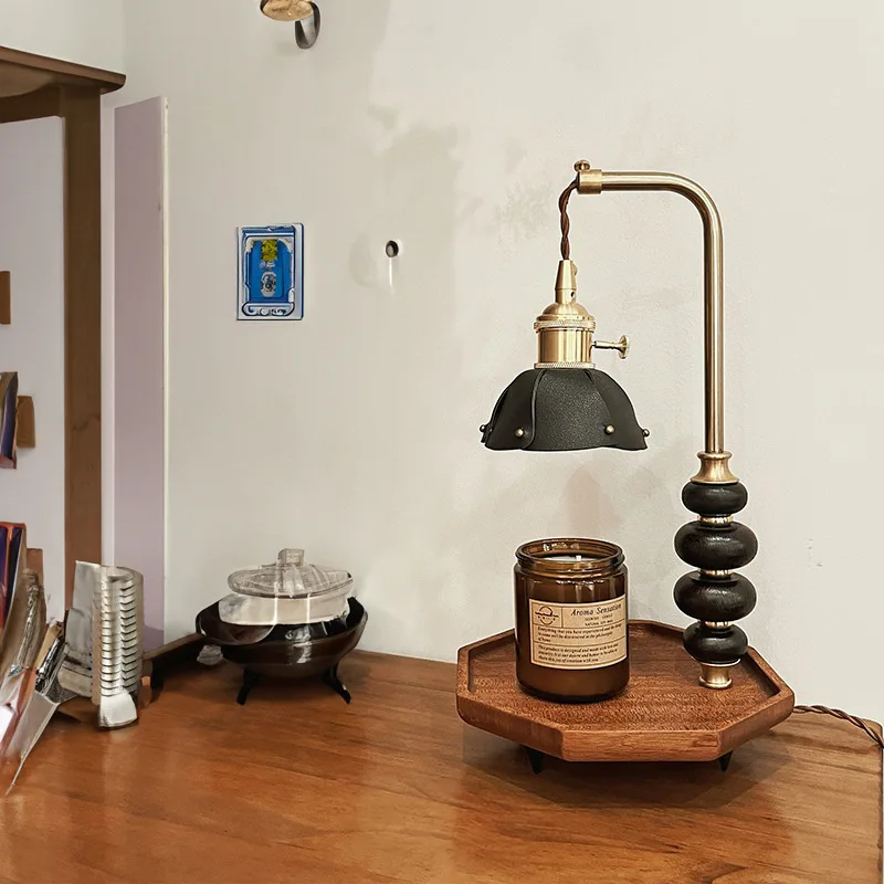 Настольная лампа с таймером регулируемая свеча совместимая маленькими и