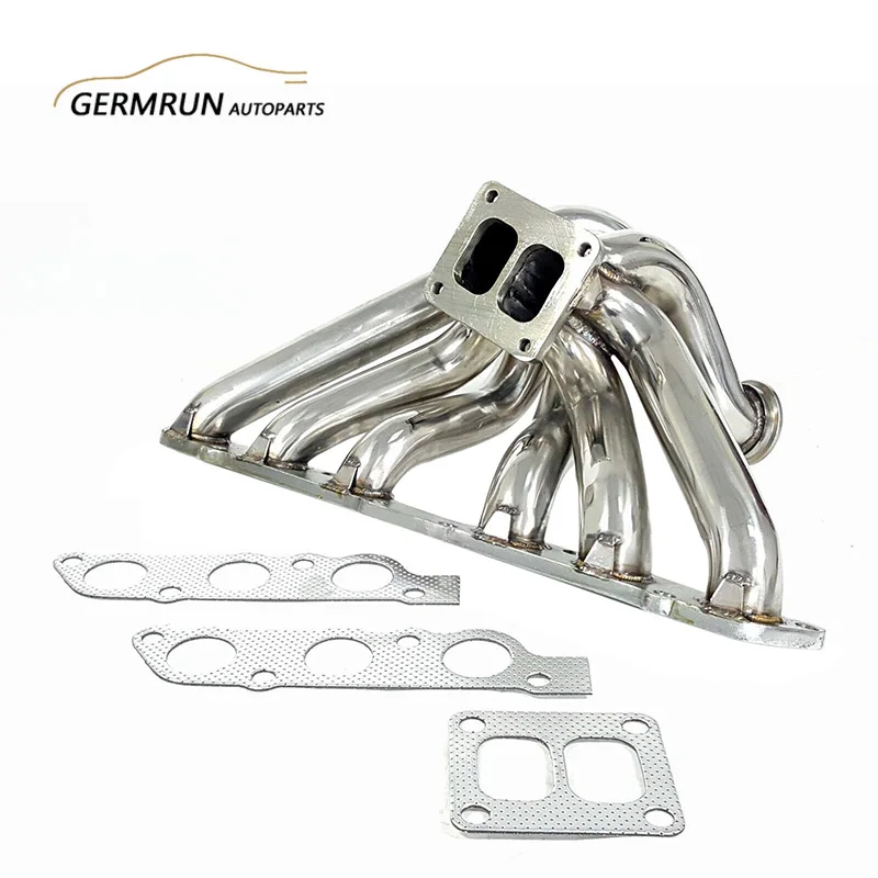 

V2 Turbo Manifold T4 44mm For Toyota Supra Lexus SC300 GS300 IS300 2JZ-GE 3.0L