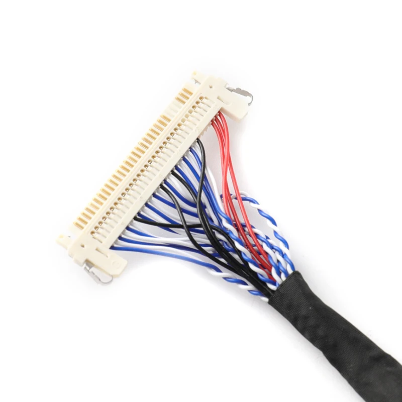 FIX-30-S8 250MM Universal LVDS Cable For 17''-24'' LCD Controller Panel Monitor Car Electric Accessories Автомобильные