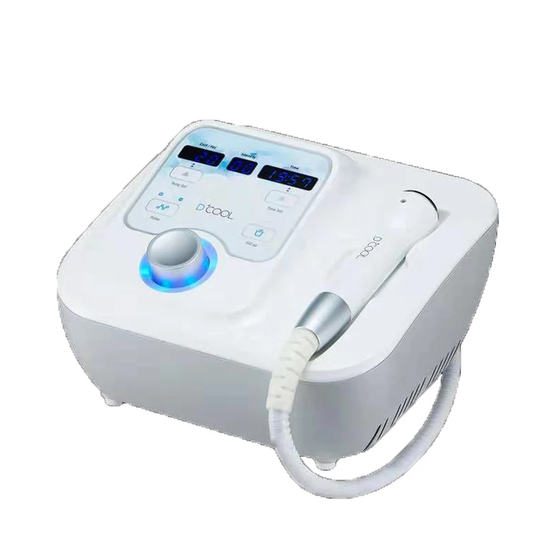 

Multi-functioned D-Cool and Hot Electroporation Face Lifting Device Anti-pores Skin Tightening Wrinkle Removal Beauty Machine