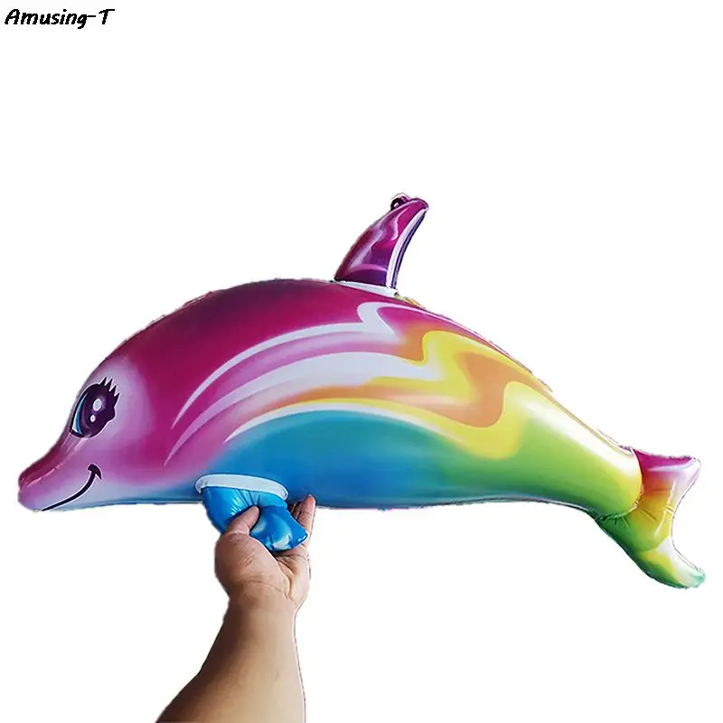 

1pc 85cm Inflatable Dolphin Beach Swimming Rings Party Children Toy Kids Gift for Beach Pool Float Air Mattresse Water Toys