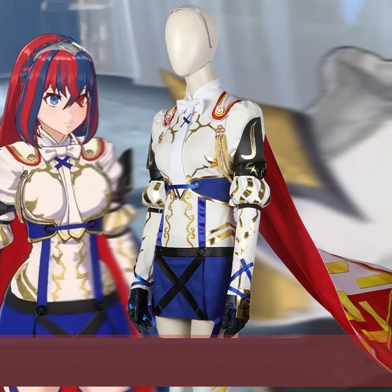 

Custom Made Fire Emblem Engage Alear Cosplay Women Costume Anime Outfits Halloween Dress Party Suit Role Play Uniform For Girl