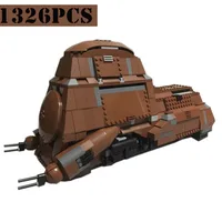 2021 New Trade Federation MTT Containerized Troop Carrier fit  7662 05069 Building Blocks DIY Toys for Children Christmas Gifts