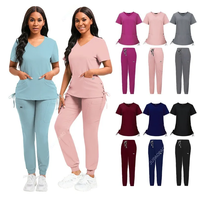 JUPAOPAO Женский набор скрабов Розовый Красный Темно-Синий Черный для