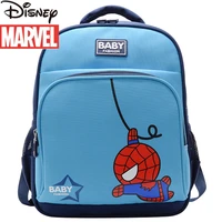 disneys new childrens backpack spider man cartoon cute boys and girls schoolbag fashion trend lightening childrens backpack