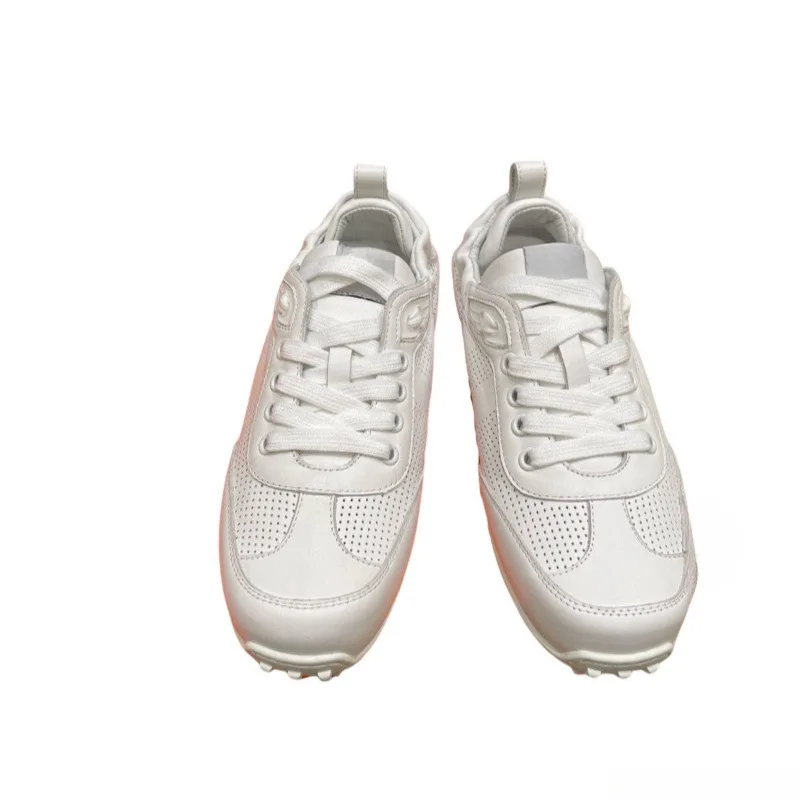 Нишевые туфли Meila De Retro Dexin со удобной спинкой эластичные и перфорированные