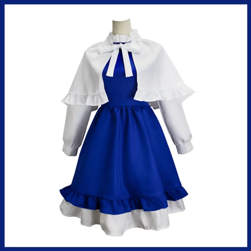 Женский костюм для косплея Tomoyo Daidouji голубое платье Милая юбка принцессы