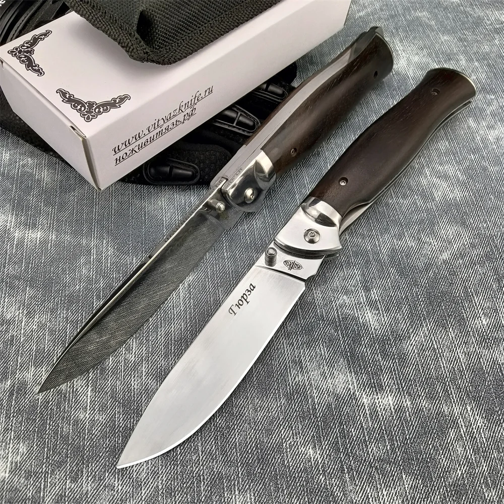 

Russia Pocket Knife Sharp Fruit Self-Defense Large Folding Wild Life-Saving Flipper Zero Edc Knives for Hunting and Fishing Men