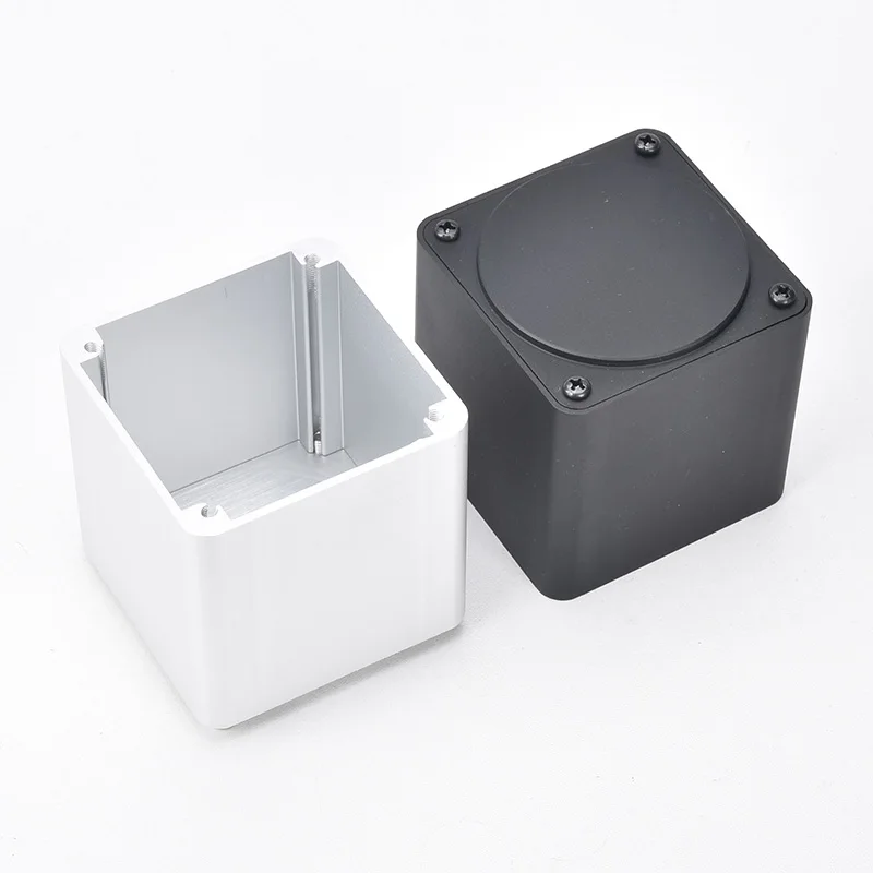 

High-end HiFi Audio Amplifier All Aluminum Alloy Audio Transformer Shield Housing Black Silver Dimensions: 73x73x70mm