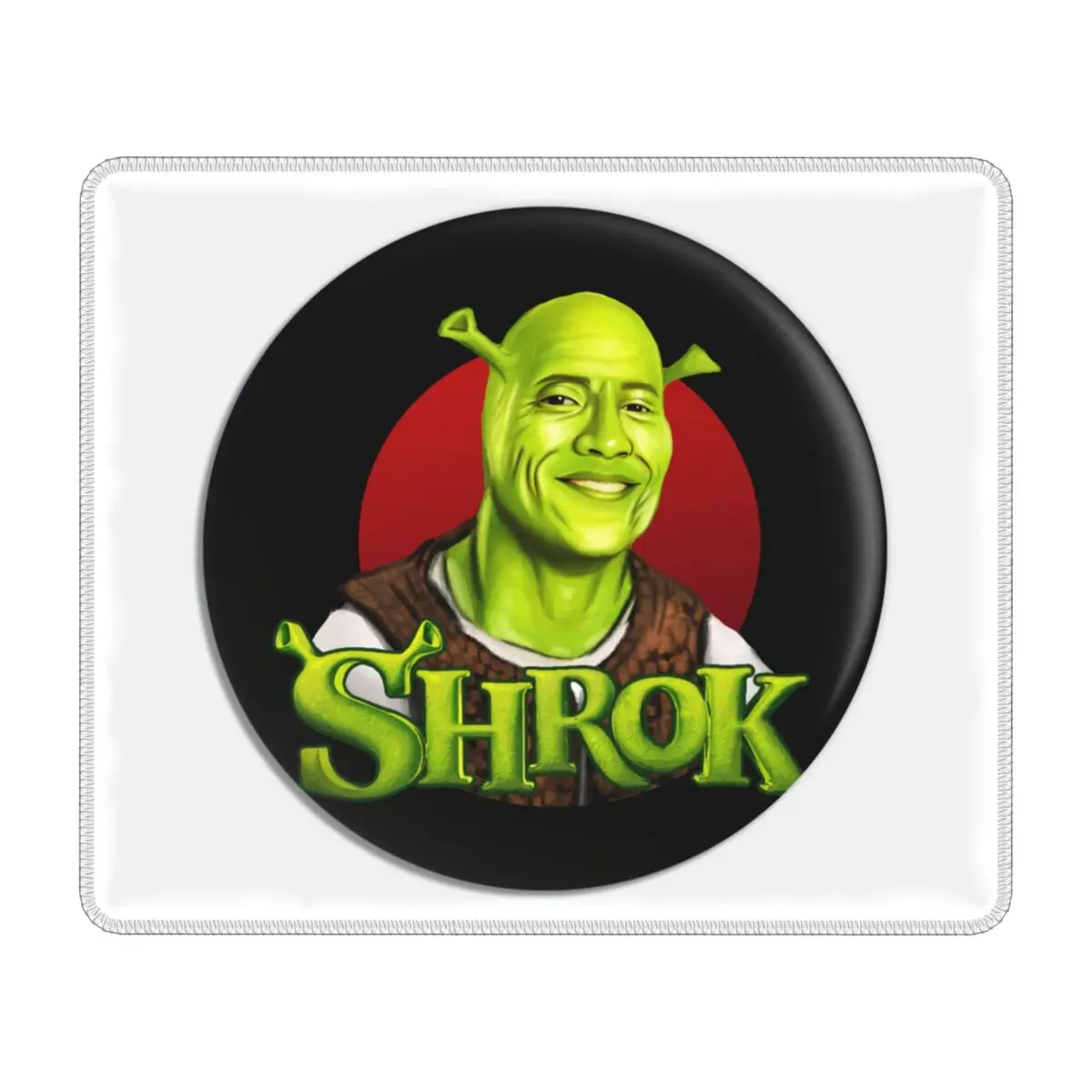 

Dwayne The Shrek Rock Mouse Pad Anti-Slip Rubber Mousepad Gamer Laptop Desktop American Actor Johnson Mouse Mat