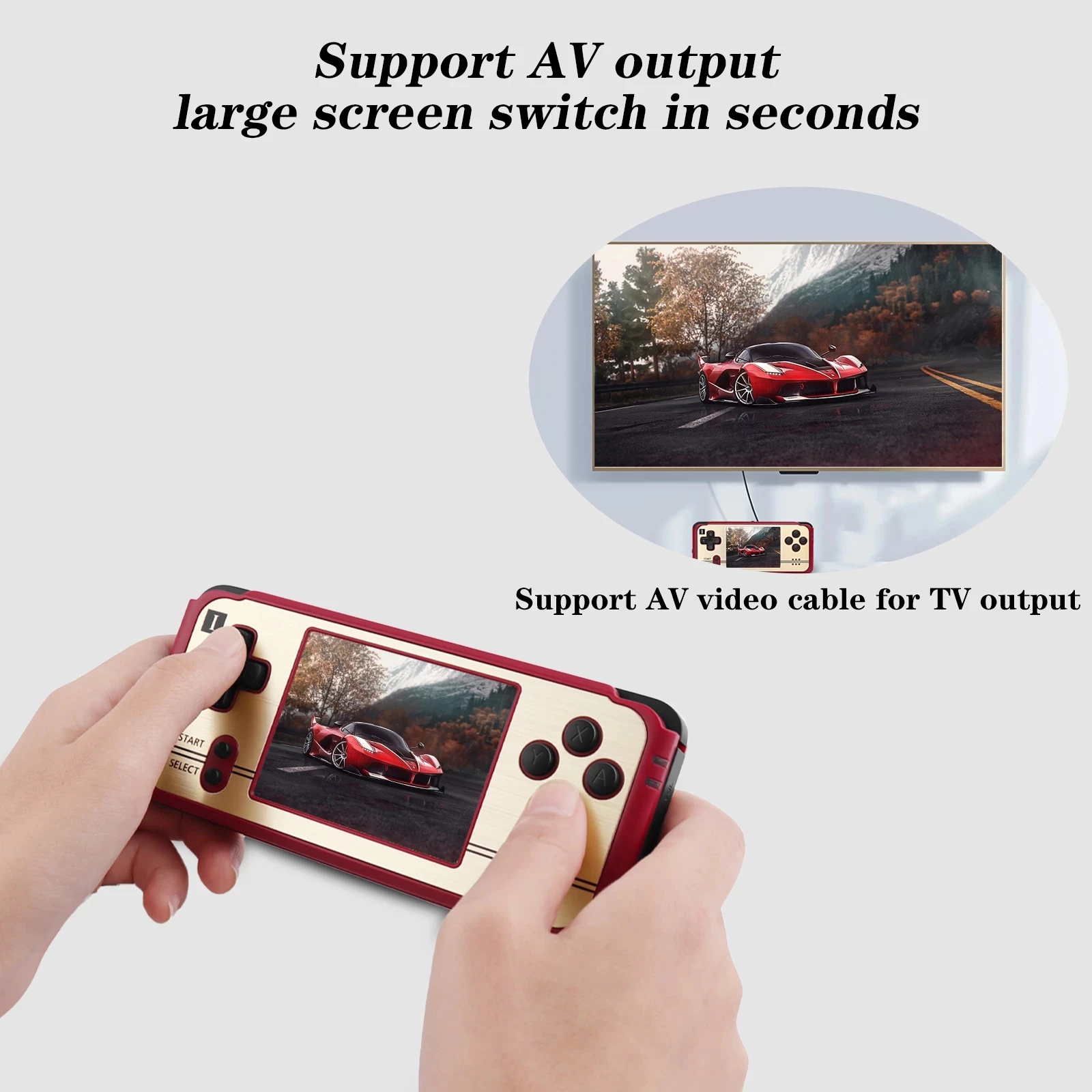 Оригинальная портативная игровая консоль K101 Plus