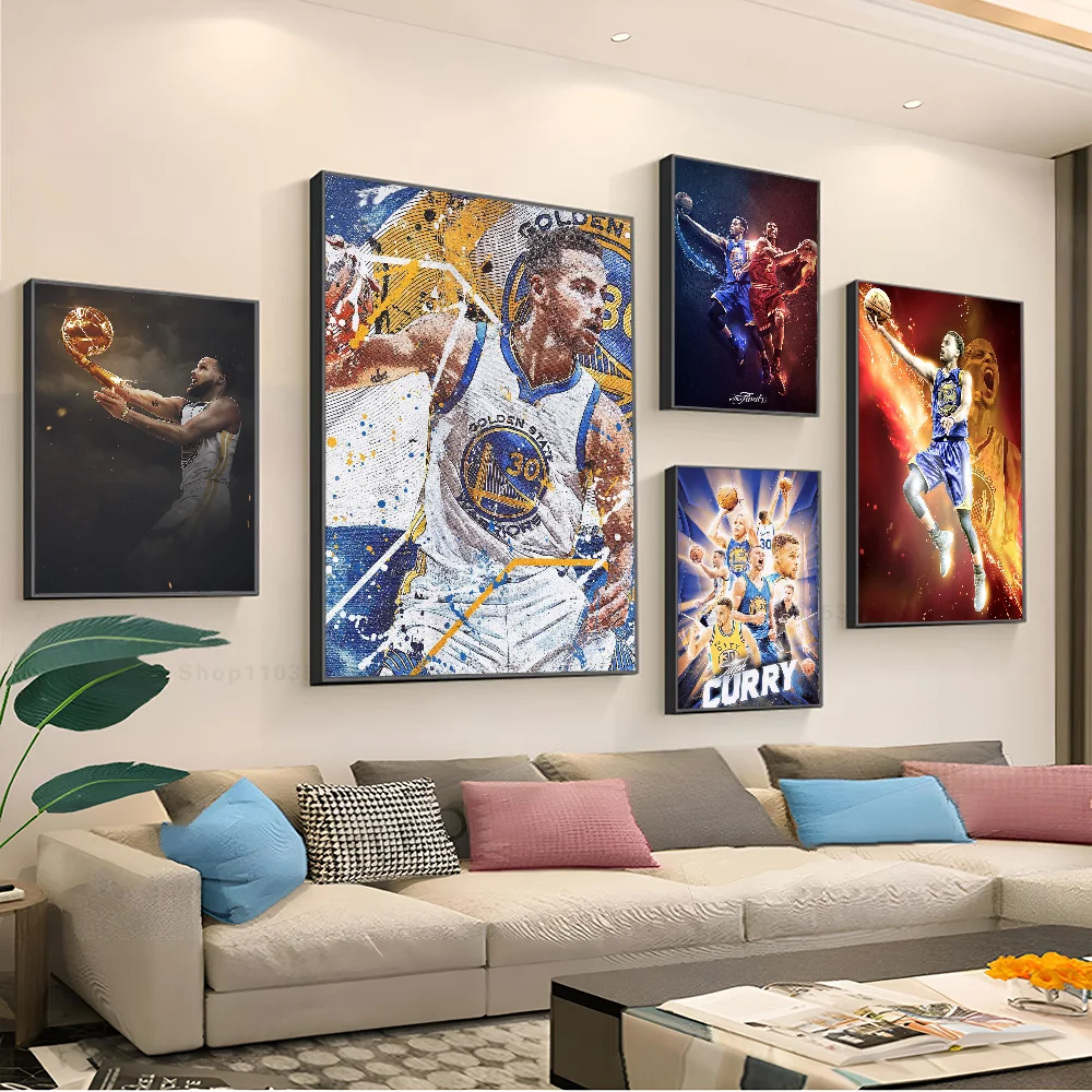 1 шт. баскетбольная спортивная игра S-Stephen-C-карри наклейки декор для детской игры