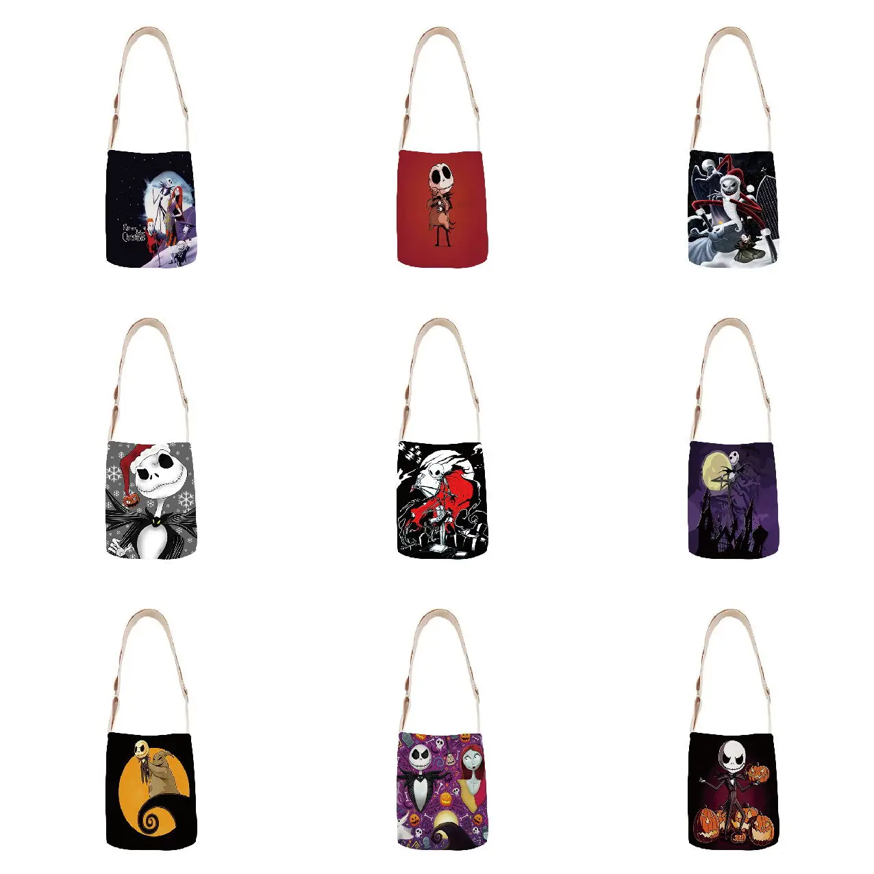 

Christmas Devil Night Ladies Messenger Bag Shoulder Bag Messenger Bag Ladies Small Phone Bag Practical Handbag