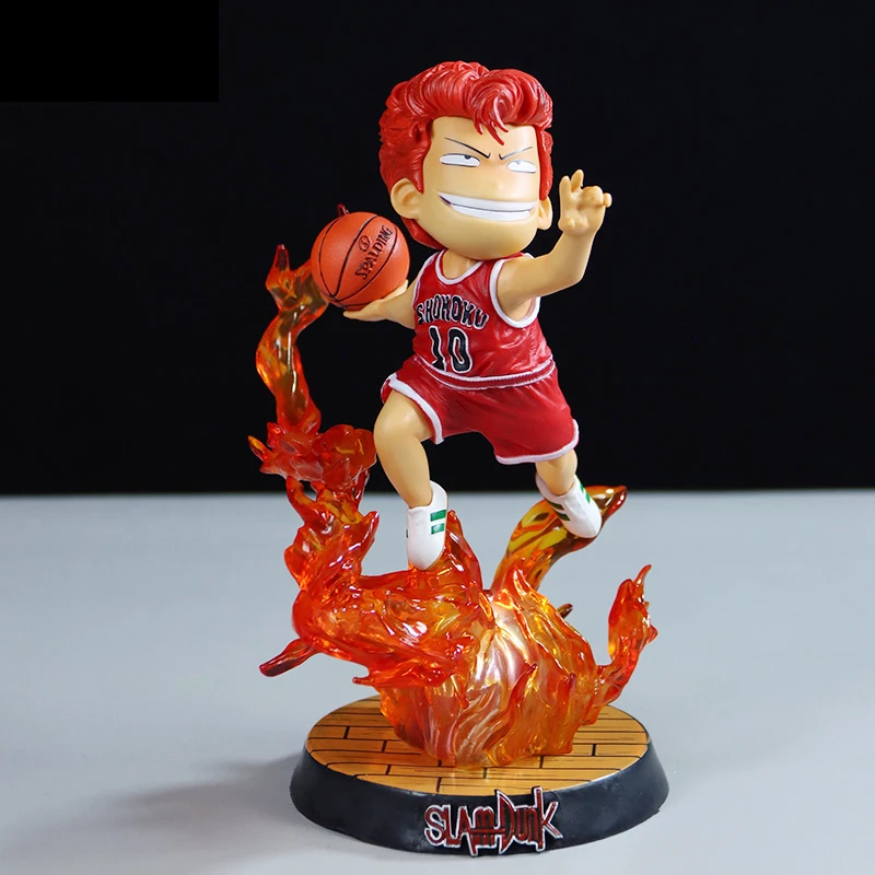 

GK Glow Little Genius Sakuragi Hanamichi Figure Anime Slam Dunk PVC Figurine Model Toy Boys Gift Collectibles
