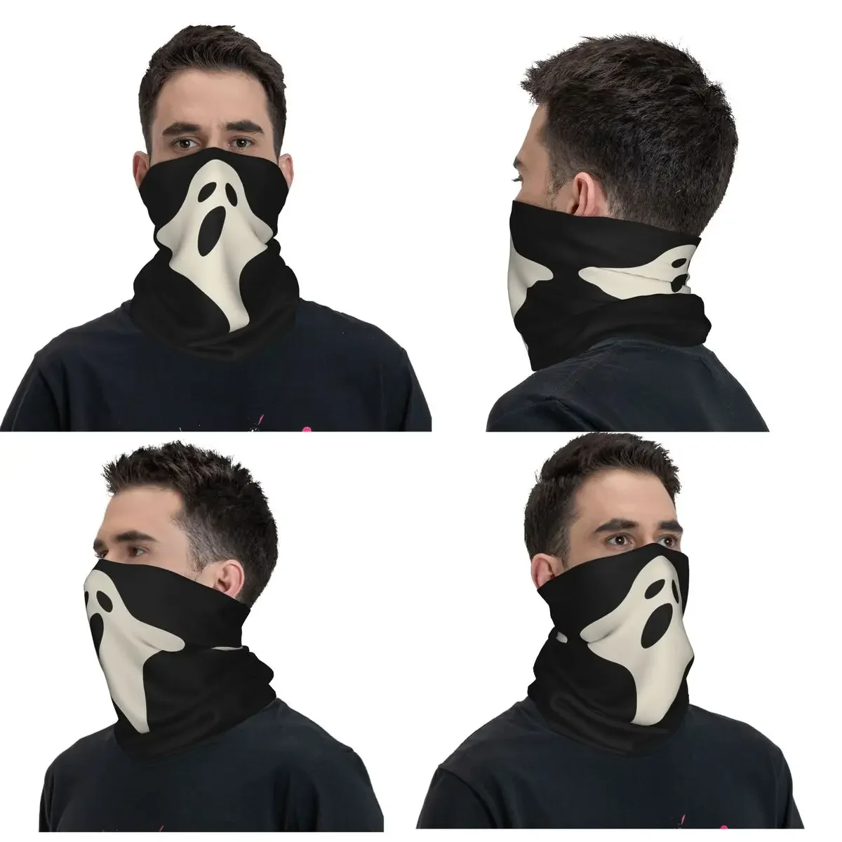 Призрак тыква Хэллоуин бандана шеи гетры маска с принтом шарф