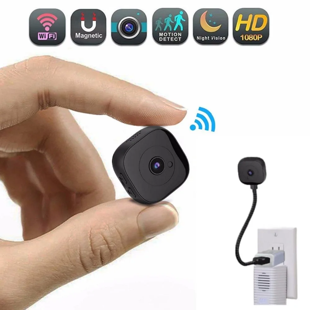 

Mini Wifi Camera HD 1080P Infrared Night Version Micro Camera Remote Control Motion Sensor Detection Cam Video Recorder