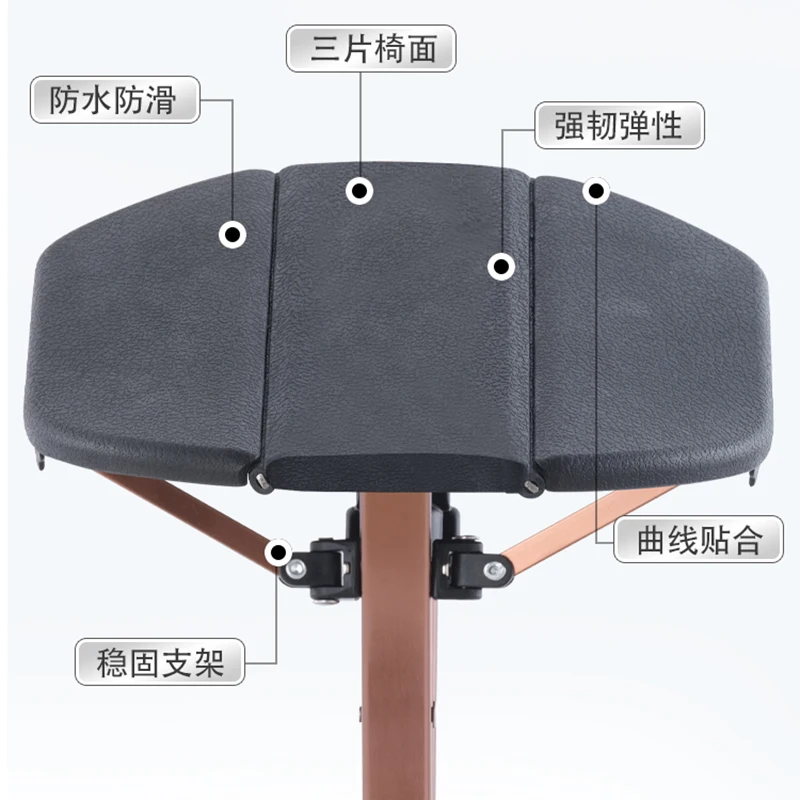 Табурет из алюминиевого сплава складной твердый табурет с тростью сверхлегкая