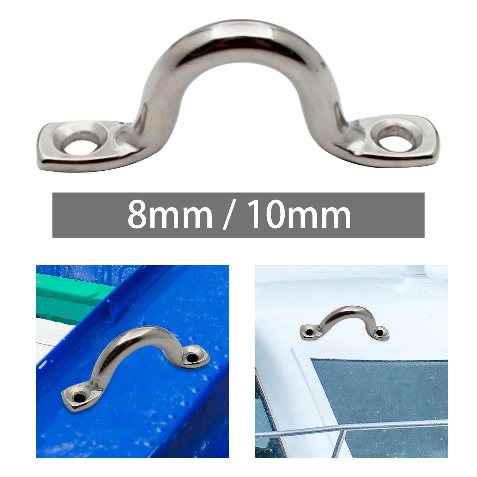Верхняя накладка для лодки Bimini петля глаз якорная точка из нержавеющей стали 316