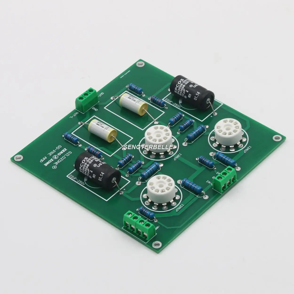Hifi Ground Grid GG 12AU7 Preamp board Kit Tube Preamplifier kit No | Электроника