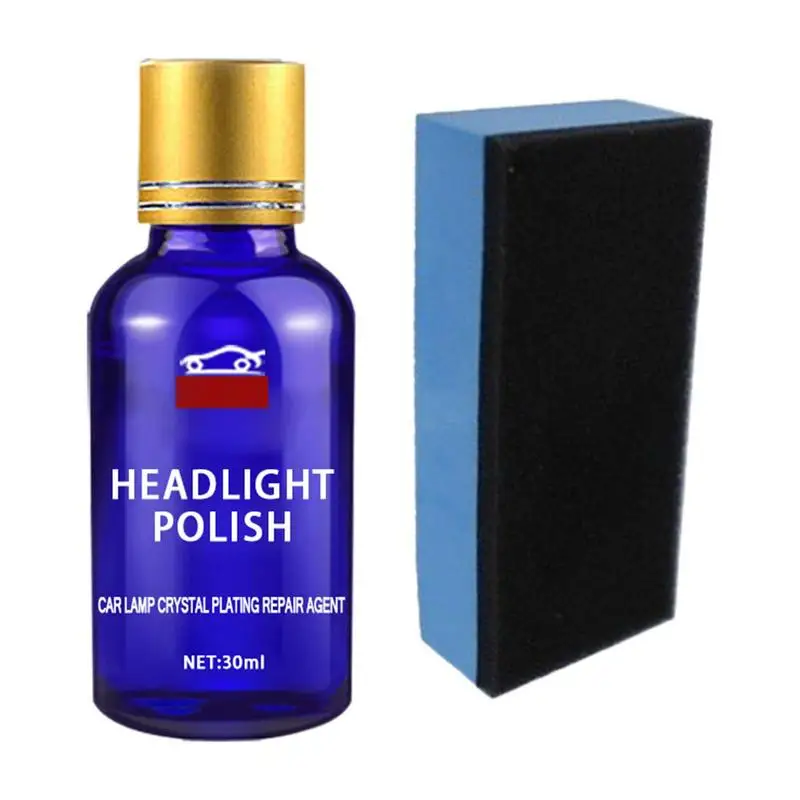 

30ml Car Headlamp Repair Agent Headlight Restoration Polishing Kits Headlight Renewal Polish Liquid Headlight Auto Accessories