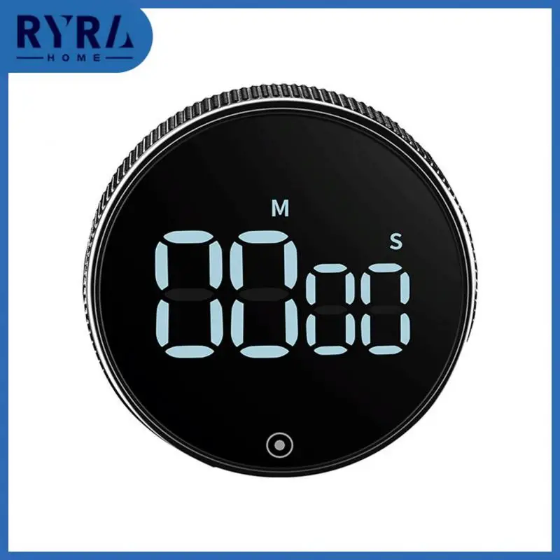 

2023 Rotary Timer Led Mute Reminder Self Regulating Magnetic Suction Stopwatch Alarm Clock Timer Wholesale Creative Hot